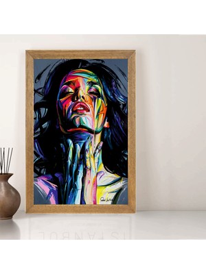 Lioncraft Tablo, Çerçeveli Cam Tablo 40X60 cm
