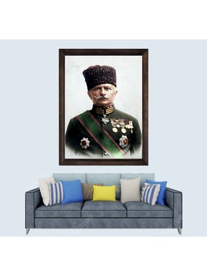 Lioncraft Cumhuriyet Bayramı Çerçeveli Duvar Tablosu 50X70 cm