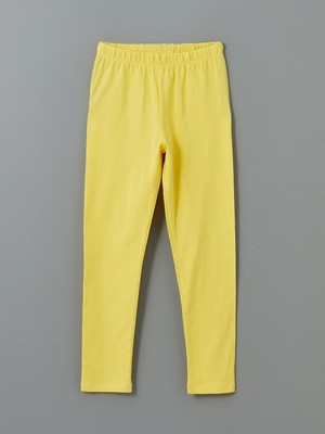 Lc Waikiki Yeni Sezon Beli Lastikli Basic Kız Çocuk Tayt