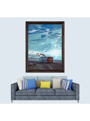 Lioncraft Şampiyon Trabzonspor 14 Çerçeveli Duvar Tablosu 40X60 cm