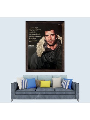 Lioncraft Deniz Gezmiş Çerçeveli Duvar Tablosu 40X60 cm