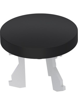 Meriva M42S Üniversal Seramik Lavabo Su Taşma Delik Yüzüğü Mat Siyah