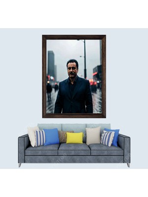 Lioncraft Muhsin Yazıcıoğlu 4 Çerçeveli Duvar Tablosu 40X60 cm