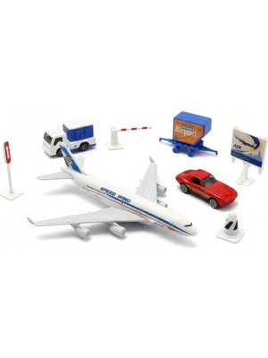 FRY Havaalanı Seti Metal Arabalı - 89730 (Lisinya)