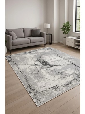 Blghome Mermer Desen Modern Halı Dekoratif Kilim