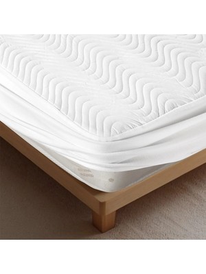 Altınbaşak %100 Pamuk Lüks Kapitone Sıvı Geçirmez Fitted Alez