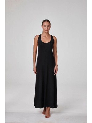 Relactive Kadın Sporcu Kesim Uzun Elbise