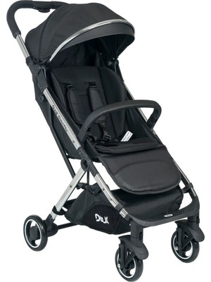 Duux Dubai Plus Kabin Bebek Arabası Siyah