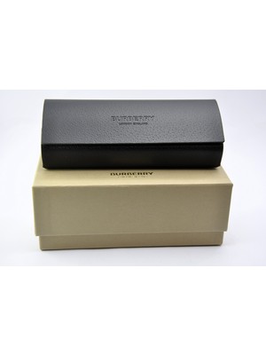Burberry Case Matte Logo Large Kucuk ve Orta Boy Gözlük / Güneş Gözlüğü  Kutusu Kılıfı