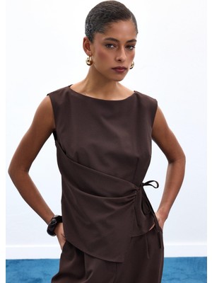 Sateen Kadın Lena Bluz 1989-1254