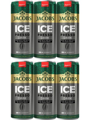 Jacobs Icepresso Dark 250 ml x 6 Adet