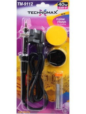 Güvenli Sepet 40W TM-9112 Kalem Havya Tam Set