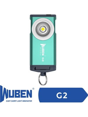 Wuben G2 Çok Fonksiyonlu Mini LED El Feneri | Manyetik & Şarj Edilebilir