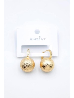 Najmaddin Top Küpe - Altın