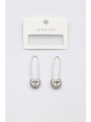 Najmaddin Taşlı Filkete Küpe - Gümüş