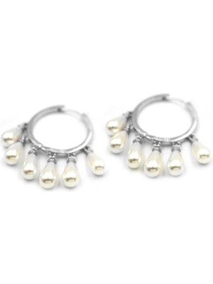 Najmaddin Inci Sallantılı Küpe - Gümüş