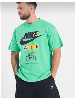 Nike Sportswear M90 New Dna Yeşil Erkek T-Shirt FB9778-363