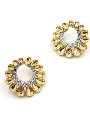 Najmaddin Özel Seri Taşlı Küpe - Altın