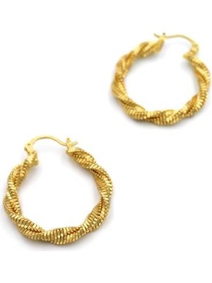 Najmaddin Halka Küpe - Altın