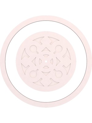 Motifpiyer Lamba Tavan Göbeği-Yuvarlak-81-86cm-Dış Çitalı
