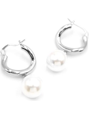 Najmaddin Inci Küpe - Gümüş