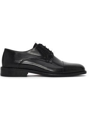 Derimod Erkek Siyah Bağcıklı Deri Klasik Ayakkabı 26SFD622322