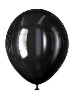 Atom Balon 12 Inç Siyah Metalik Balon