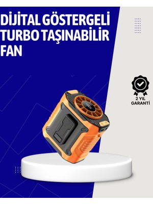 5000MAH Şarjlı Soğutma Fanı Taşınabilir - Lisinya