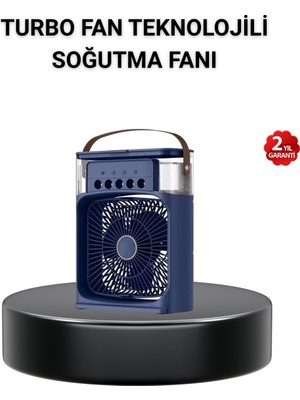 Turbo Fan Teknolojili Sessiz ve Güçlü Soğutma Masası Vantilatör - Lisinya