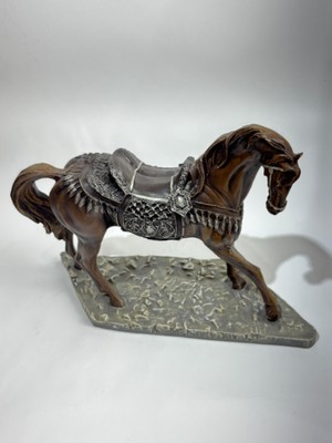 Gemsartdeco Fengshui At Yılı 2026 Zırhlı At Heykeli