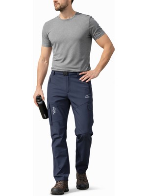 SINWEAR Erkek Kışlık Içi Polar Su Itici Rüzgar Geçirmez Outdoor Softshell Pantolon