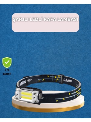 Ceylan Adam Taşınabilir Şarjlı LED Fener XPE95LM COB120LM Manyetik Gövde