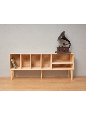 FURU Musıkk | Çam Ağacı Plak Depolama Ünitesi