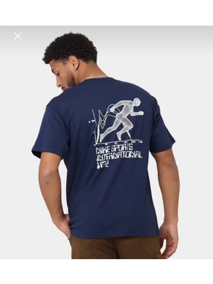 Nike Sportswear Circa Graphic Tee Navy Baskılı Erkek Tişört Lacivert
