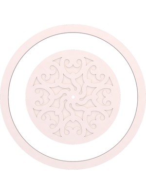 Motifpiyer Lamba Tavan Göbeği-Yuvarlak-52-86cm-Dış Çitalı