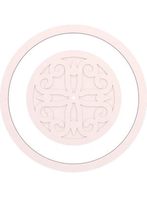 Motifpiyer Lamba Tavan Göbeği-Yuvarlak-54-86cm-Dış Çitalı