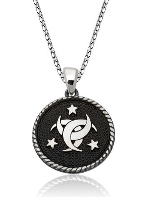 Bazarhane Gümüş Teşkilat-I Mahsusa Erkek Kolye