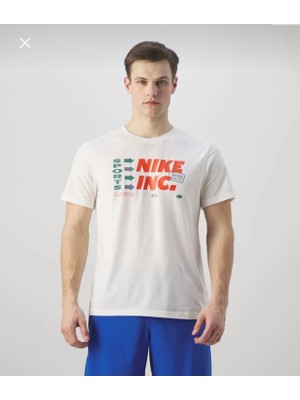 Nike Dri-Fıt Tee Gfx Krem Erkek T-Shirt FV8360-133