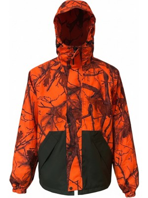 Tough Challenger Outdoor Turuncu - Haki Desenli Avcı Montu · Tudor · 100% Su Geçirmez · Nefes Alır · Yumuşak Sessiz Kumaş - 212 001