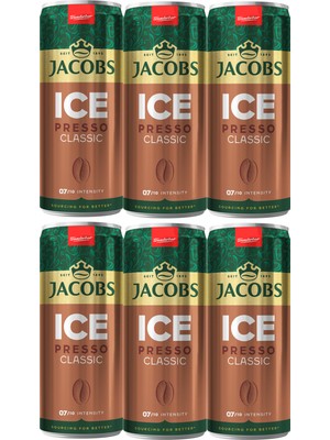 Jacobs Icepresso Classıc Soğuk Kahve 250 ml x 6 Adet