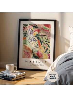 Persona Istanbul Henri Matisse "la Japonaise" - 1905 Fauvizm Sergi Posteri (Çerçevesiz)