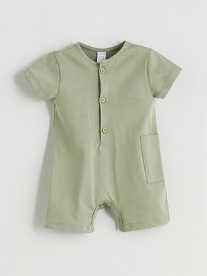 Lc Waikiki Yeni Sezon Bisiklet Yaka Basic Erkek Bebek Tulum