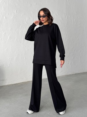 Bejna Kadın Rahat Kalıp Yumuşak Modal Dokulu Alt-Üst Takım