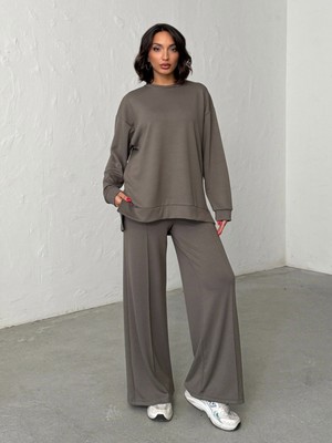 Bejna Kadın Rahat Kalıp Yumuşak Modal Dokulu Alt-Üst Takım