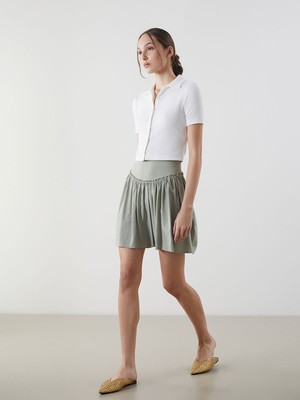 Lc Waikiki Yeni Sezon Beli Fermuarlı Kadın Etek