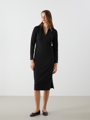 Lc Waikiki Yeni Sezon Gömlek Yaka Elbise