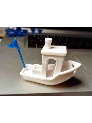 Talaşoğlu 3D Baskı Mini Tekne Oyuncak – Havuz, Banyo ve Masaüstü Dekoru