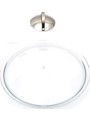 Paşabahçe Tencere ve Tava İçin Cam Kapak 28 cm