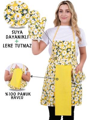 Özbience Su Geçirmez Mutfak Önlüğü ve Eldiven Takımı, Temizlikte Pratiklik