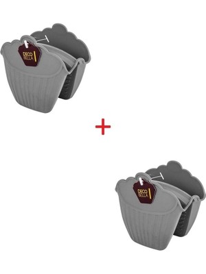 Özbience Isı Yalıtımlı Silikon Fırın Eldiveni, Kaymaz ve Mikrodalga Tencere Tutucu (2'li)